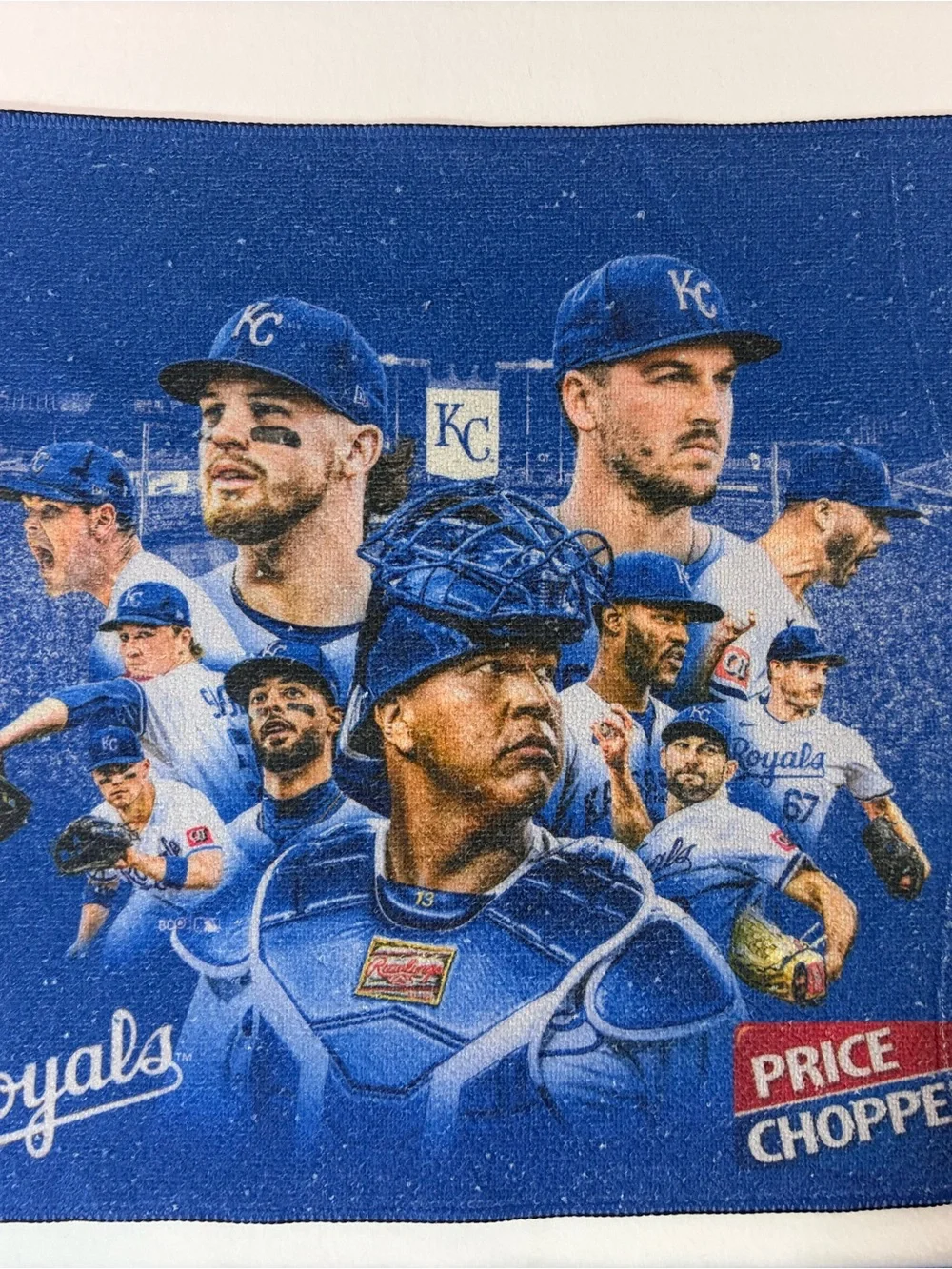 Blue Microfiber and Cooling Team Towel - RoYaLs 👑